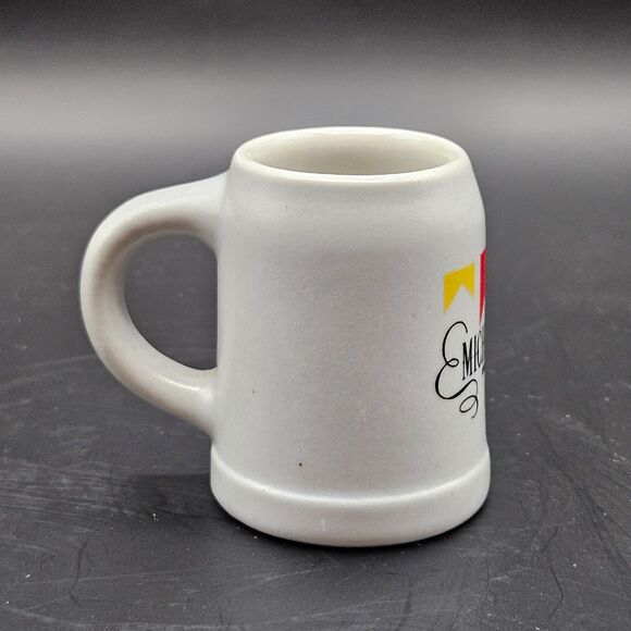 MICHELOB Miniature Stein Mini Beer Mug Bar Decor Vintage Ceramarte Brazil - Picture 4 of 10